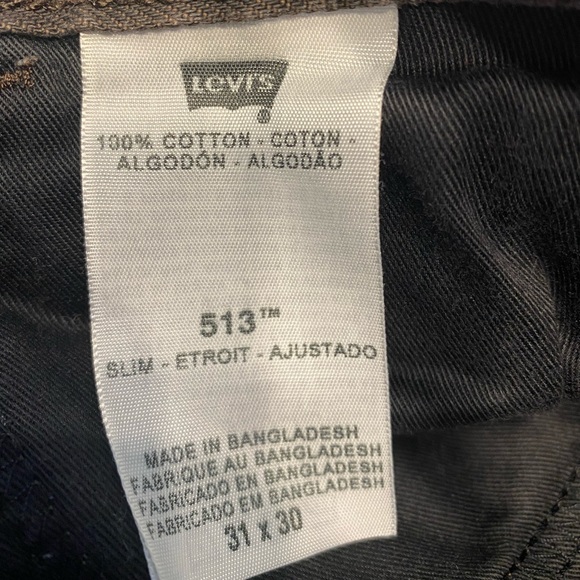 Levi’s Slim Fit Jeans 100% Cotton - Picture 5 of 5